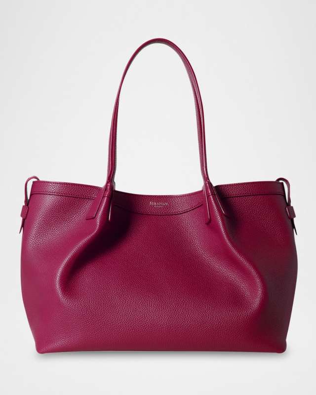 Secret Small Leather Tote Bag